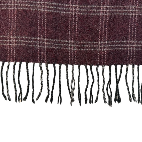 Sanmarco Wool Plaid Scarf - 🇮🇹 Made in Italy 🇮🇹 - Picture 7 of 8